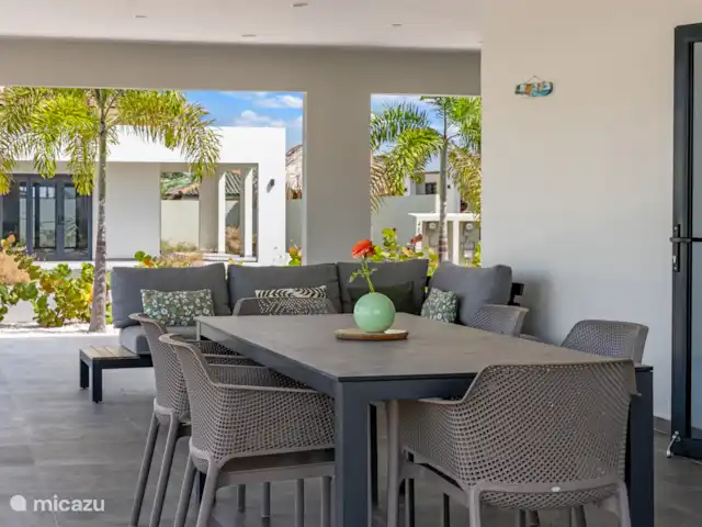 Villa Amber con piscina privada  en Curazao, Curazao Centro, Willemstad - villa Zona de estar al aire libre