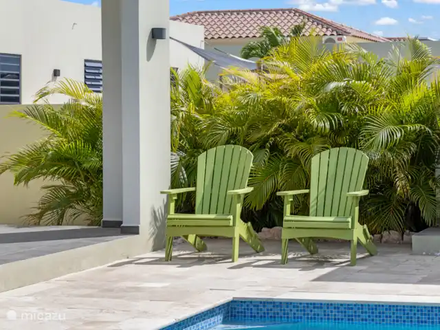Villa Amber con piscina privada  en Curazao, Curazao Centro, Willemstad - villa Sillas de jardín
