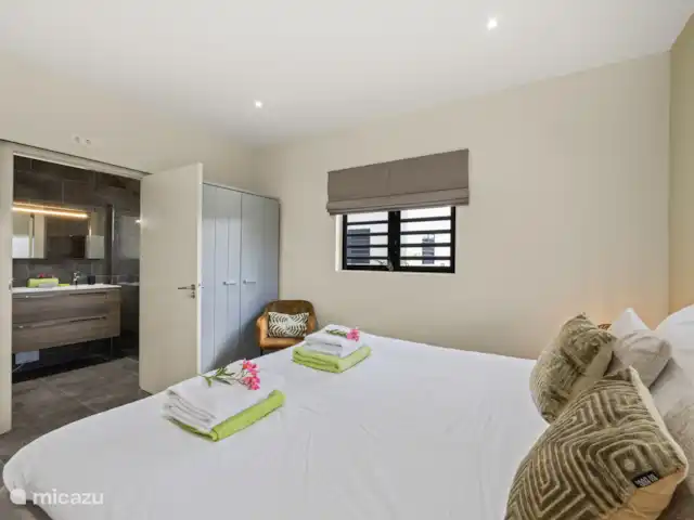 Villa Amber con piscina privada  en Curazao, Curazao Centro, Willemstad - villa Dormitorio principal