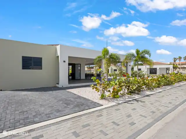 Villa Amber con piscina privada  en Curazao, Curazao Centro, Willemstad - villa Casa lateral