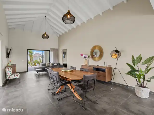 Villa Amber con piscina privada  en Curazao, Curazao Centro, Willemstad - villa Salón