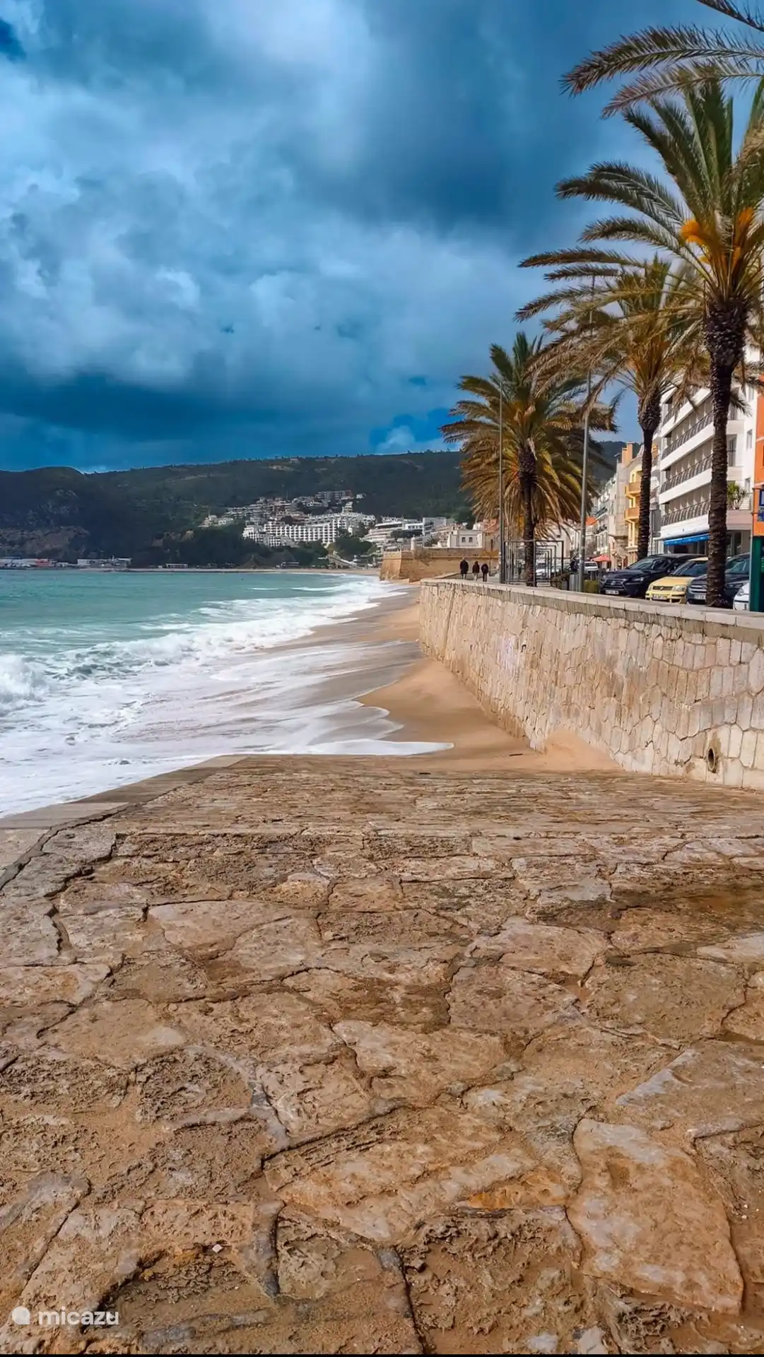 Kalifornischer goldener Sandstrand