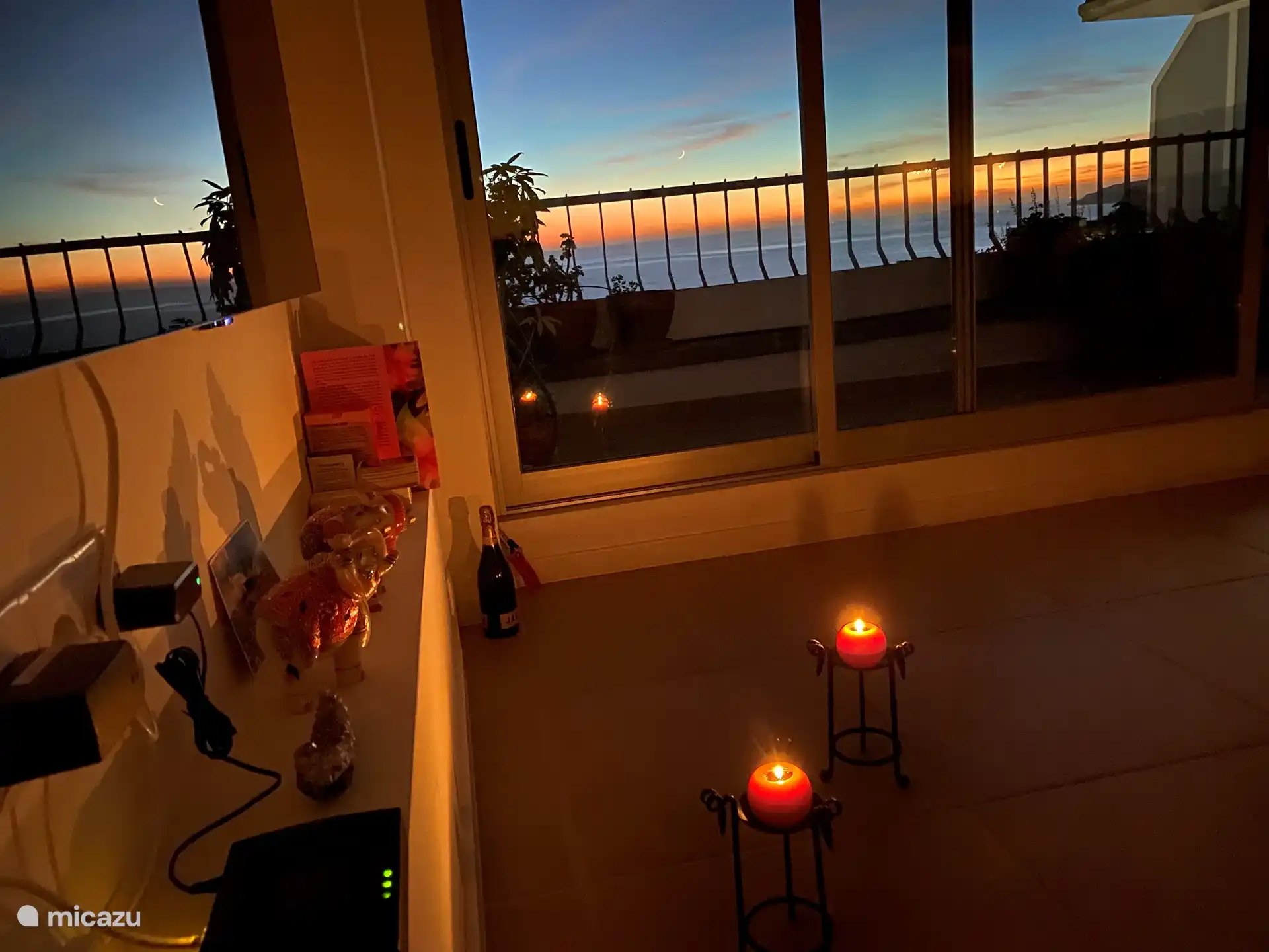 Blick auf die Lounge 