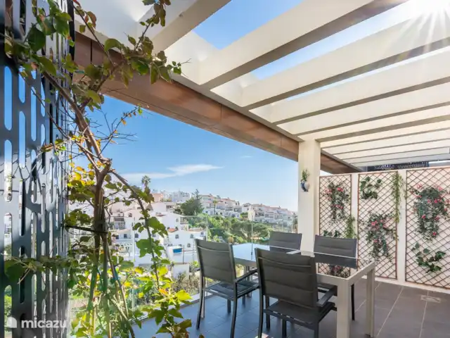 Penthouse Benajarafe à distance de marchemer | Espagne, Costa del Sol, Benajarafe - penthouse Belle vue depuis la terrasse
