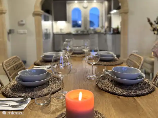 Casa Creativa avec vue sur la mer et piscine   | Espagne, Costa Blanca, Benitachell - villa Nouvelle salle à manger confortable pour 6 personnes