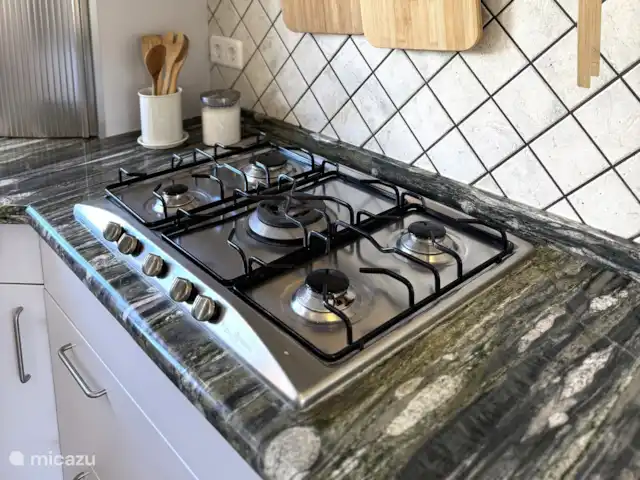 Casa Creativa avec vue sur la mer et piscine   | Espagne, Costa Blanca, Benitachell - villa Grande plaque de cuisson à gaz
