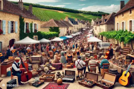 Marchés atmosphériques et événements animés