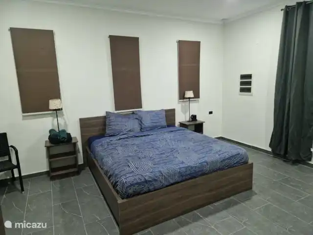 Casa Andries Montanja Rey | Curaçao, Banda Ariba (est), Montan'i Rei - villa Chambre spacieuse avec grand lit