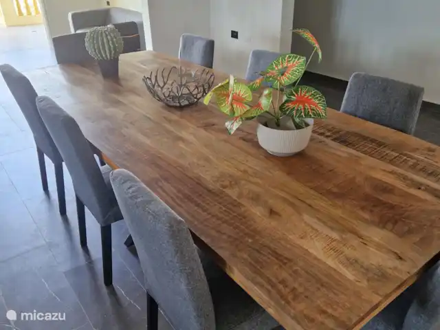 Casa Andries Montanja Rey | Curaçao, Banda Ariba (est), Montan'i Rei - villa Grande table à manger