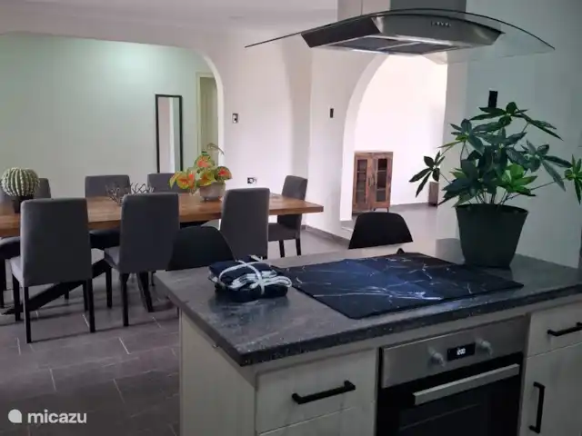 Casa Andries Montanja Rey | Curaçao, Banda Ariba (est), Montan'i Rei - villa Salle à manger - Cuisine