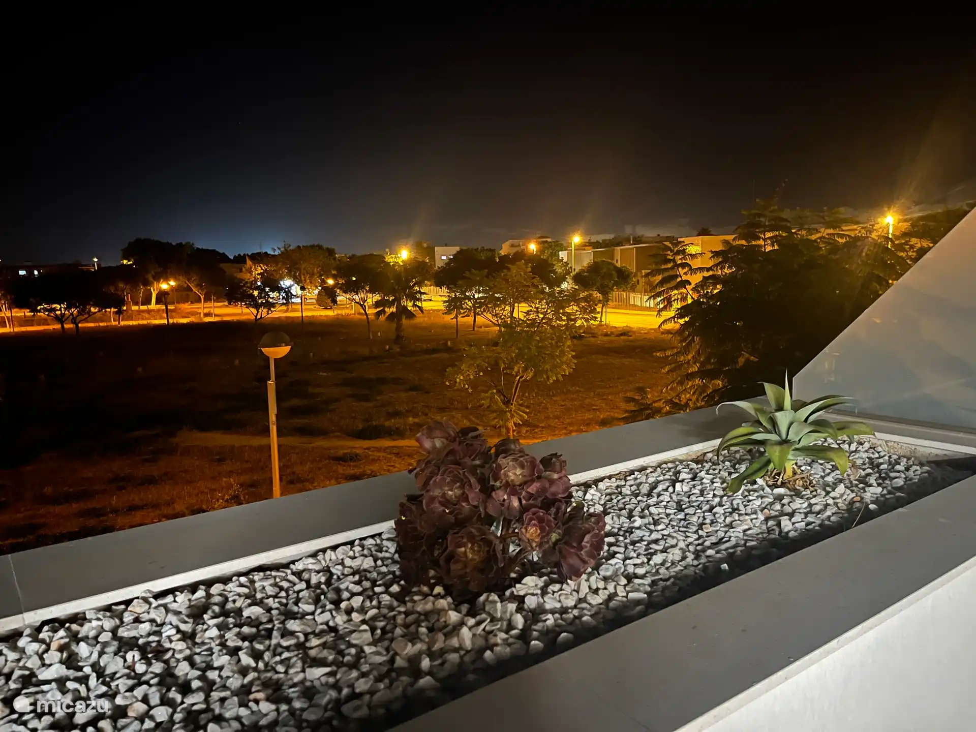 Vista desde la terraza solar