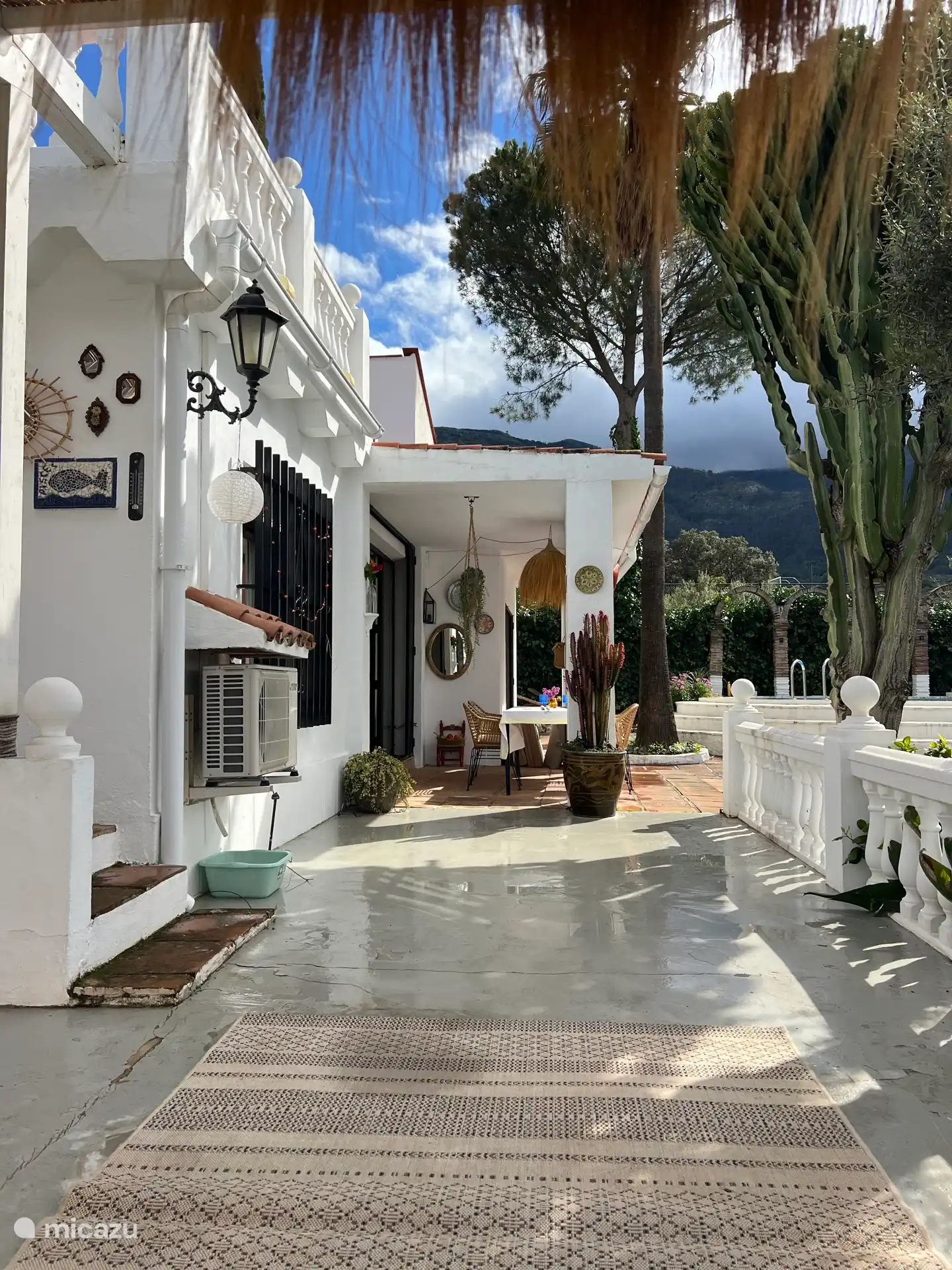 Terrace garden- pool side