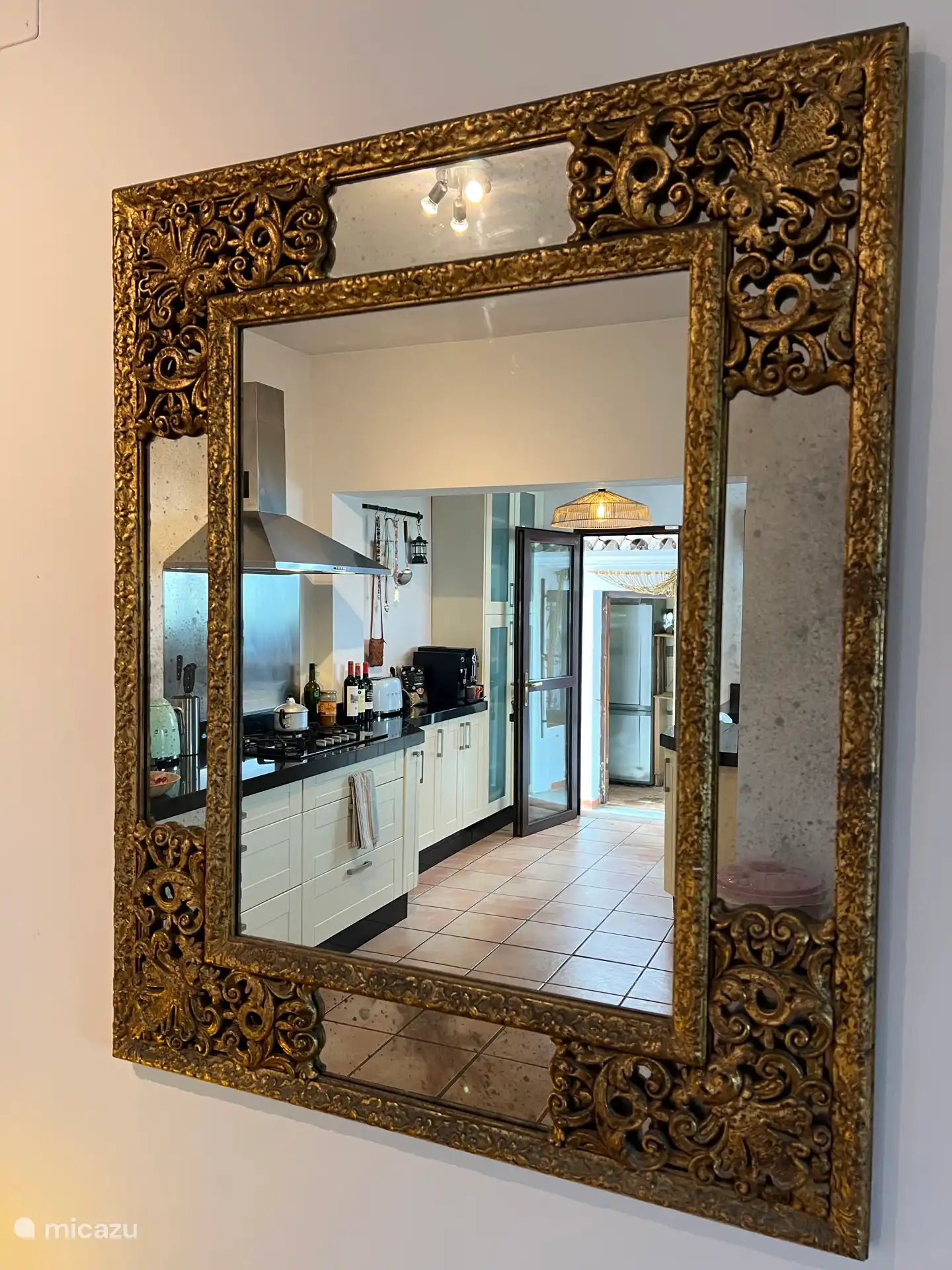 Mirror image kitchen 