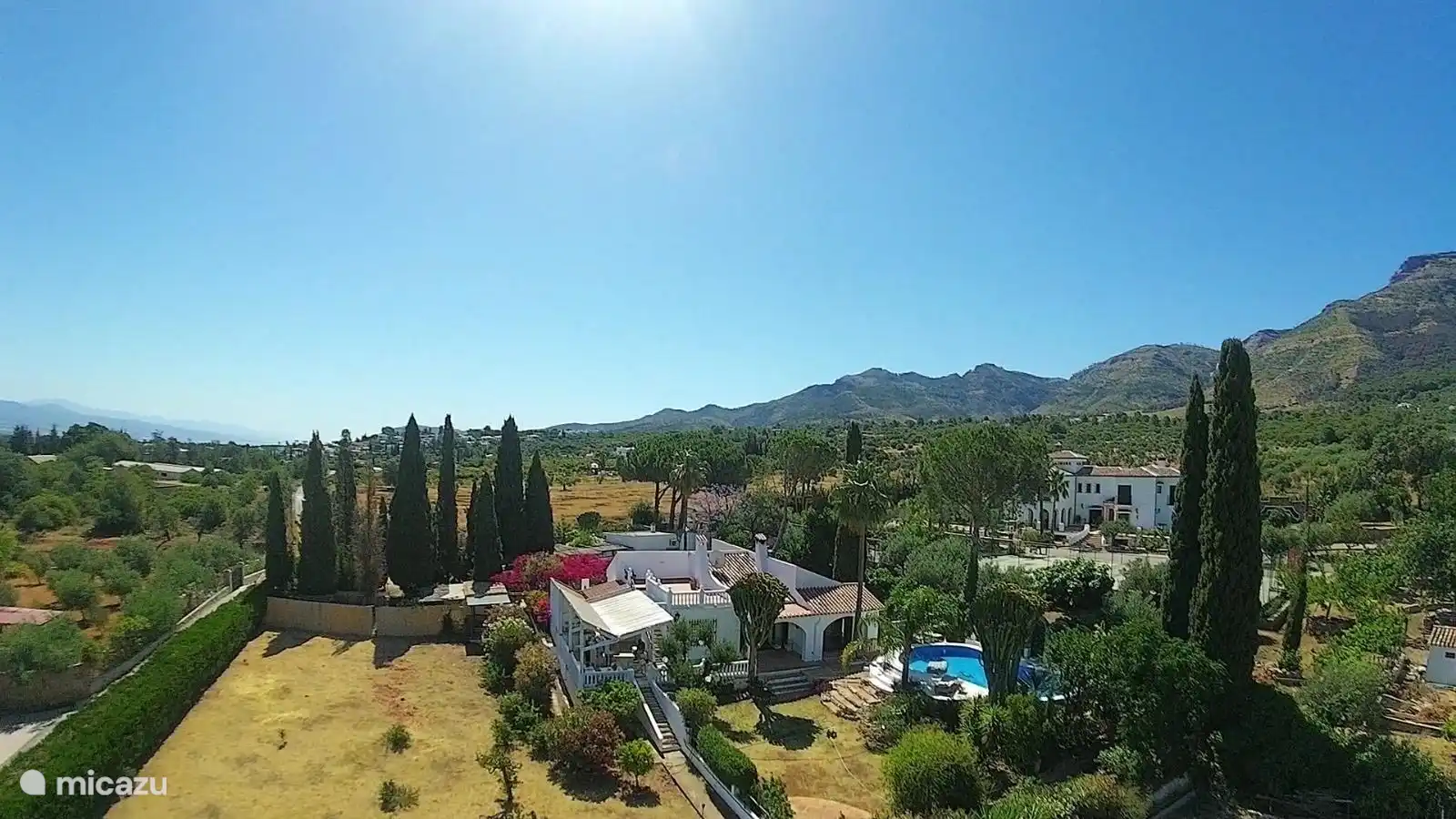 Aerial view of Finca Pipa 