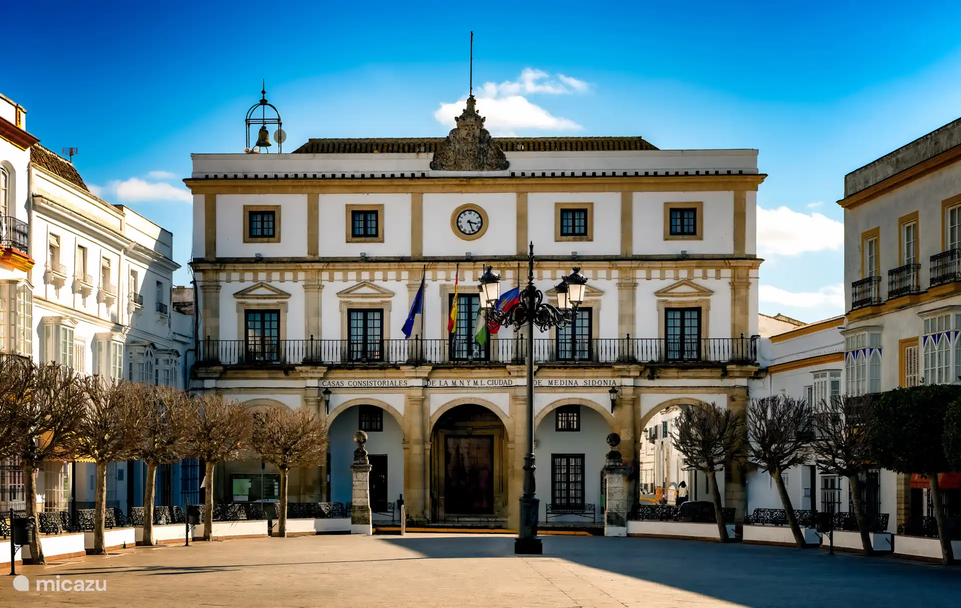 Rathaus von Medina-Sidonia und Plaza de España