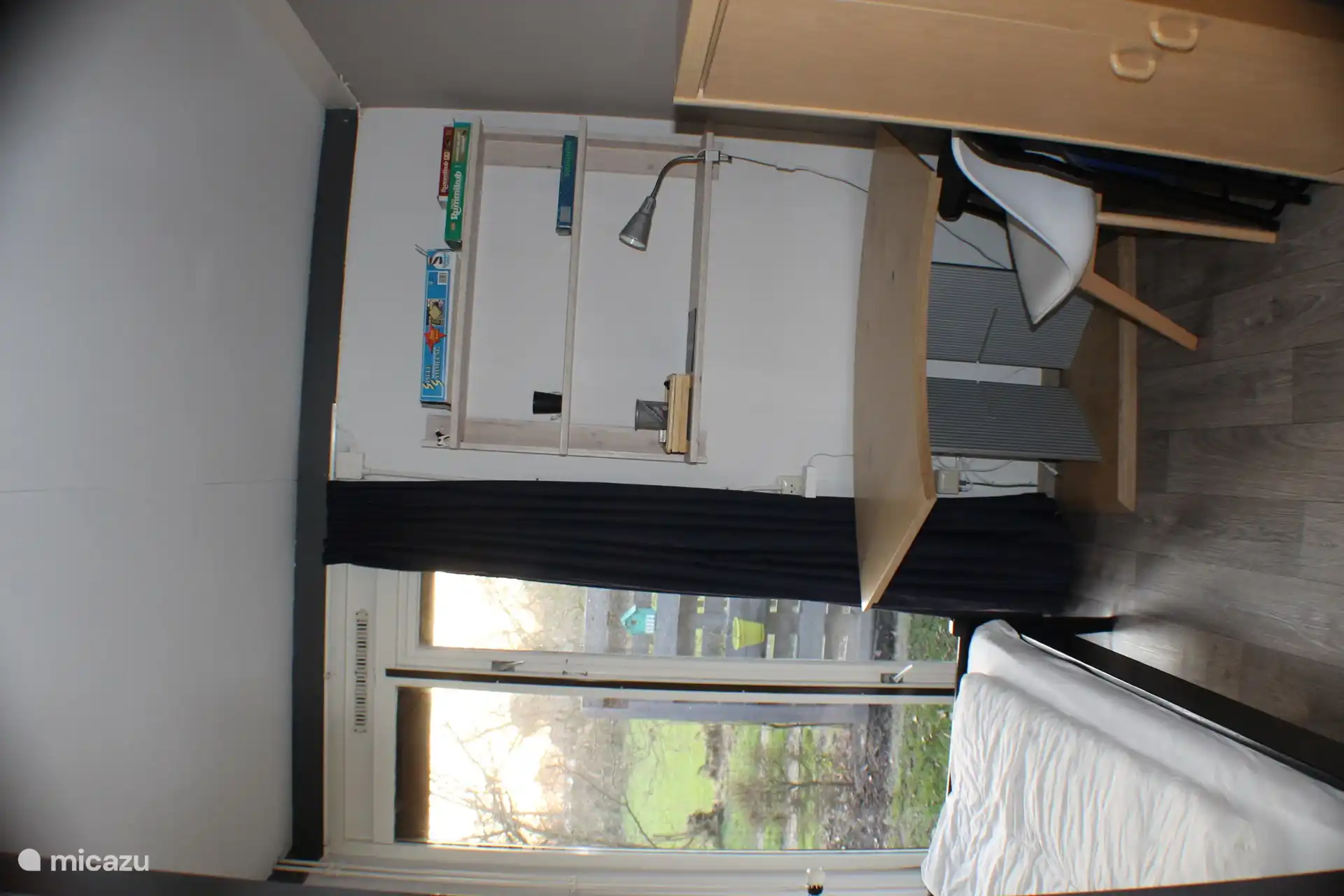 Slaapkamer met spelletjes