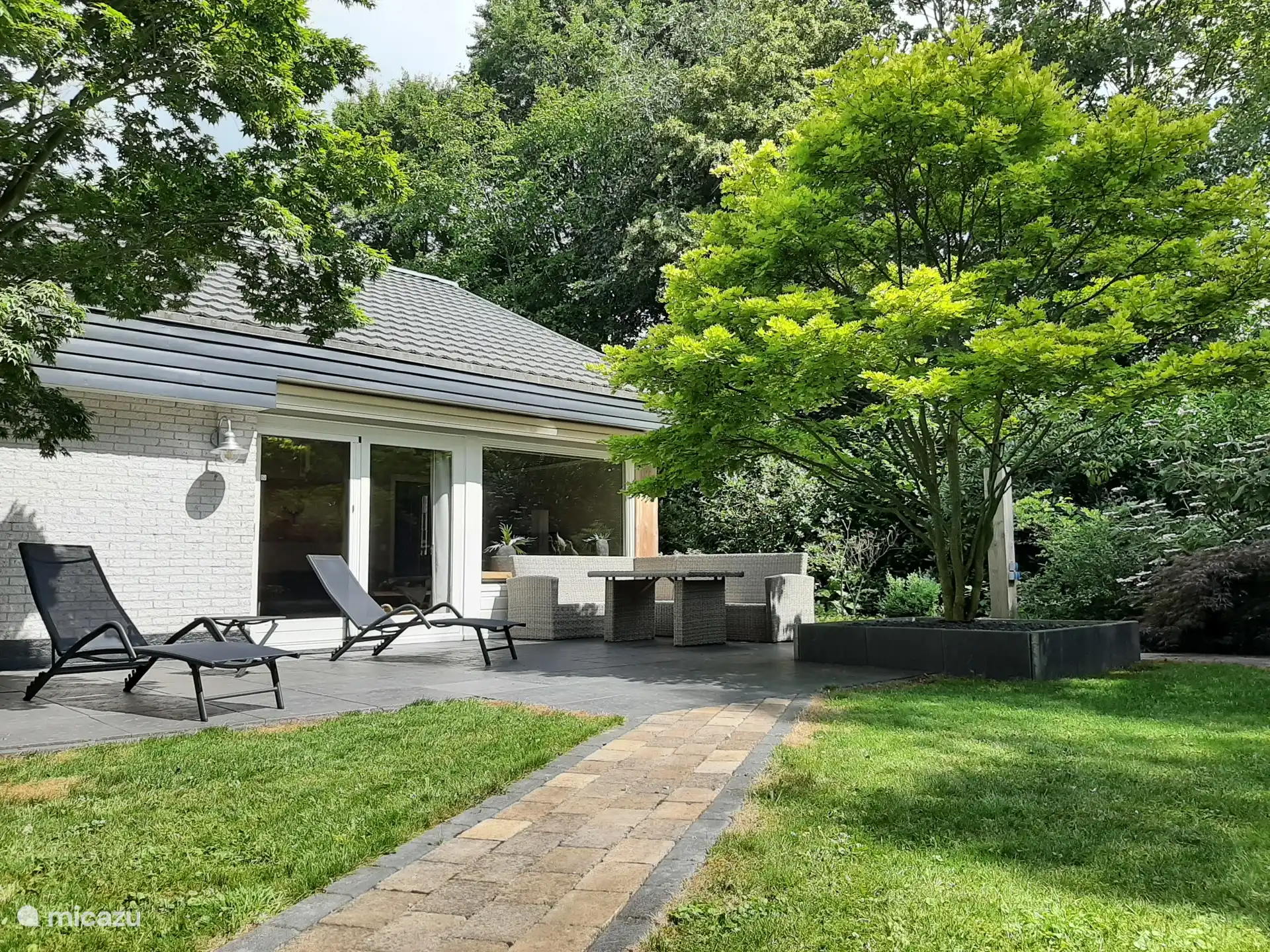 Maison forestière en bordure du Geeserbos à pied 1600 HA 