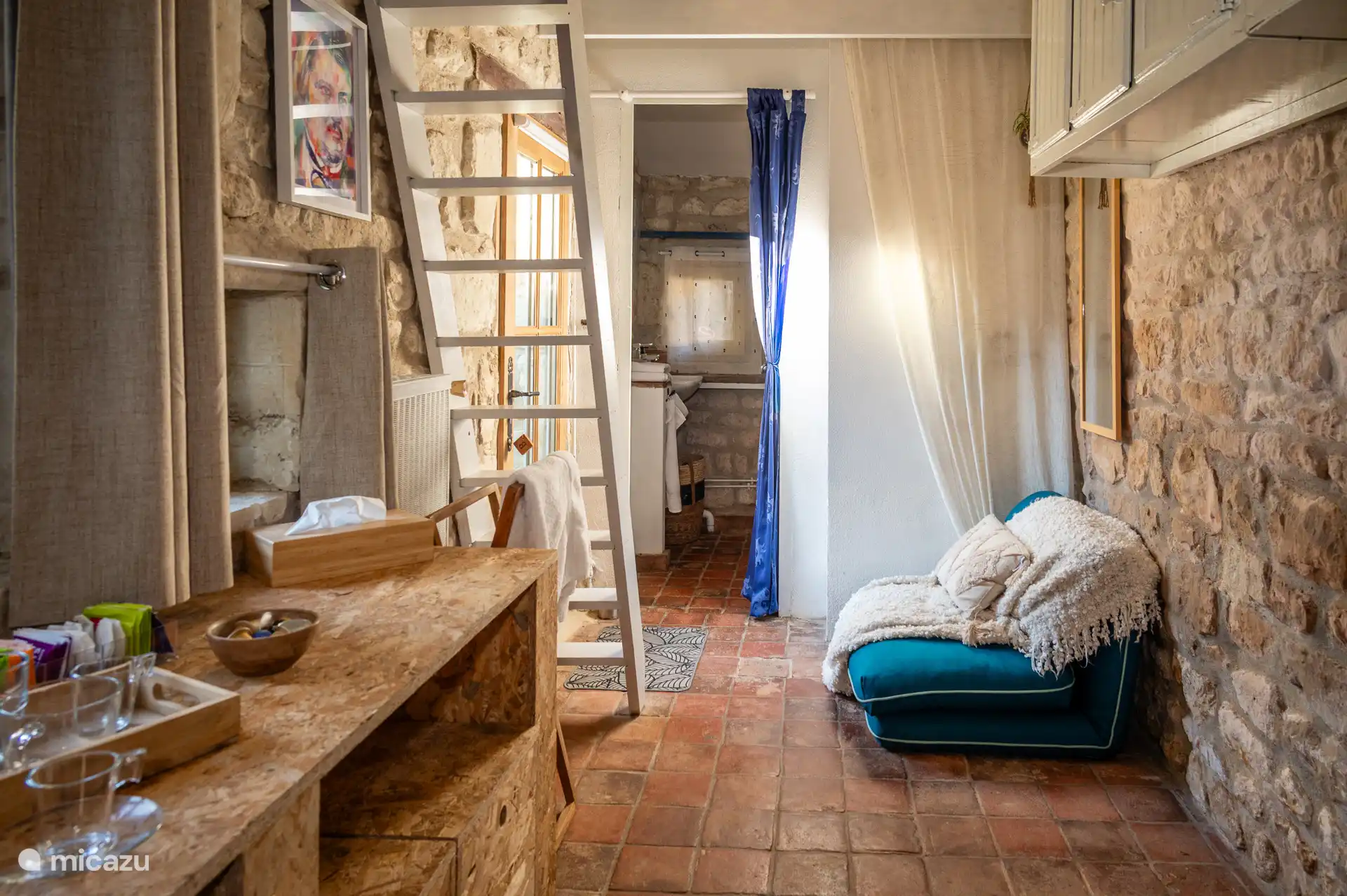 bed & breakfast huren in Frankrijk, Indre-et-Loire, Marcilly-sur-Vienne –  B&B BienViennue - Kamer Balzac 1-2p