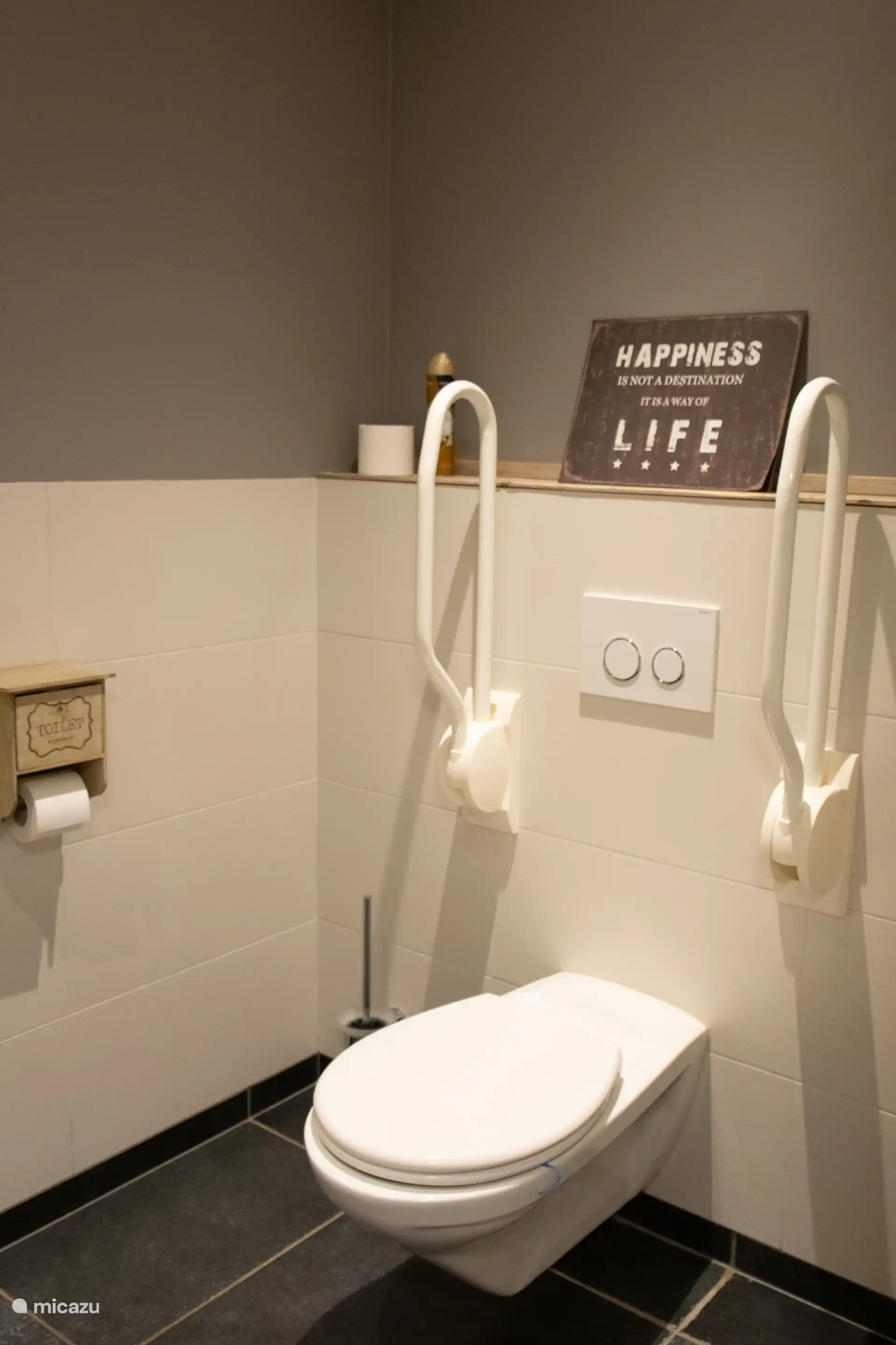 De Peelrand: Badezimmer mit behindertengerechter Toilette