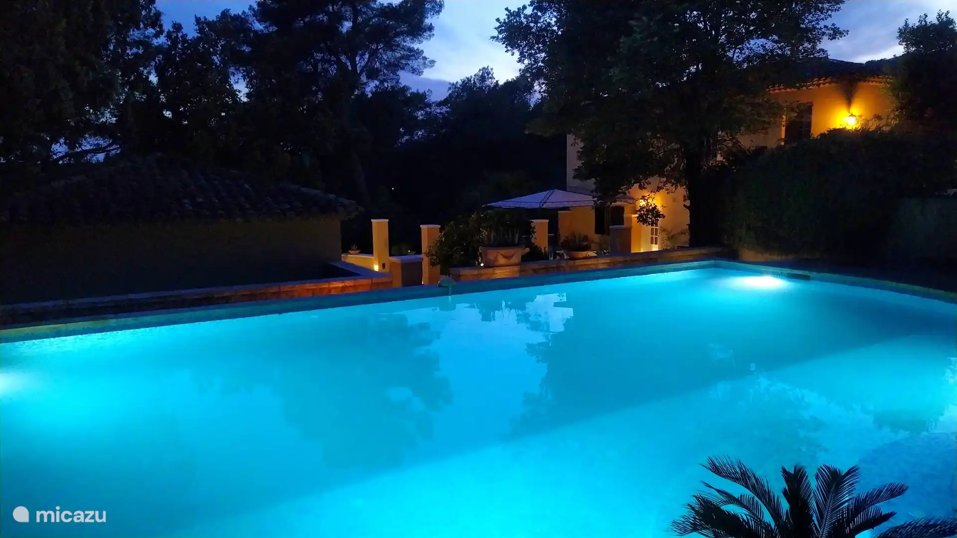 View over the terraces