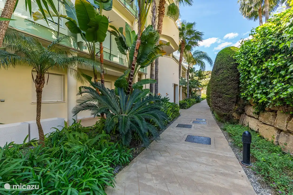 Weg zu unserer Ferienwohnung