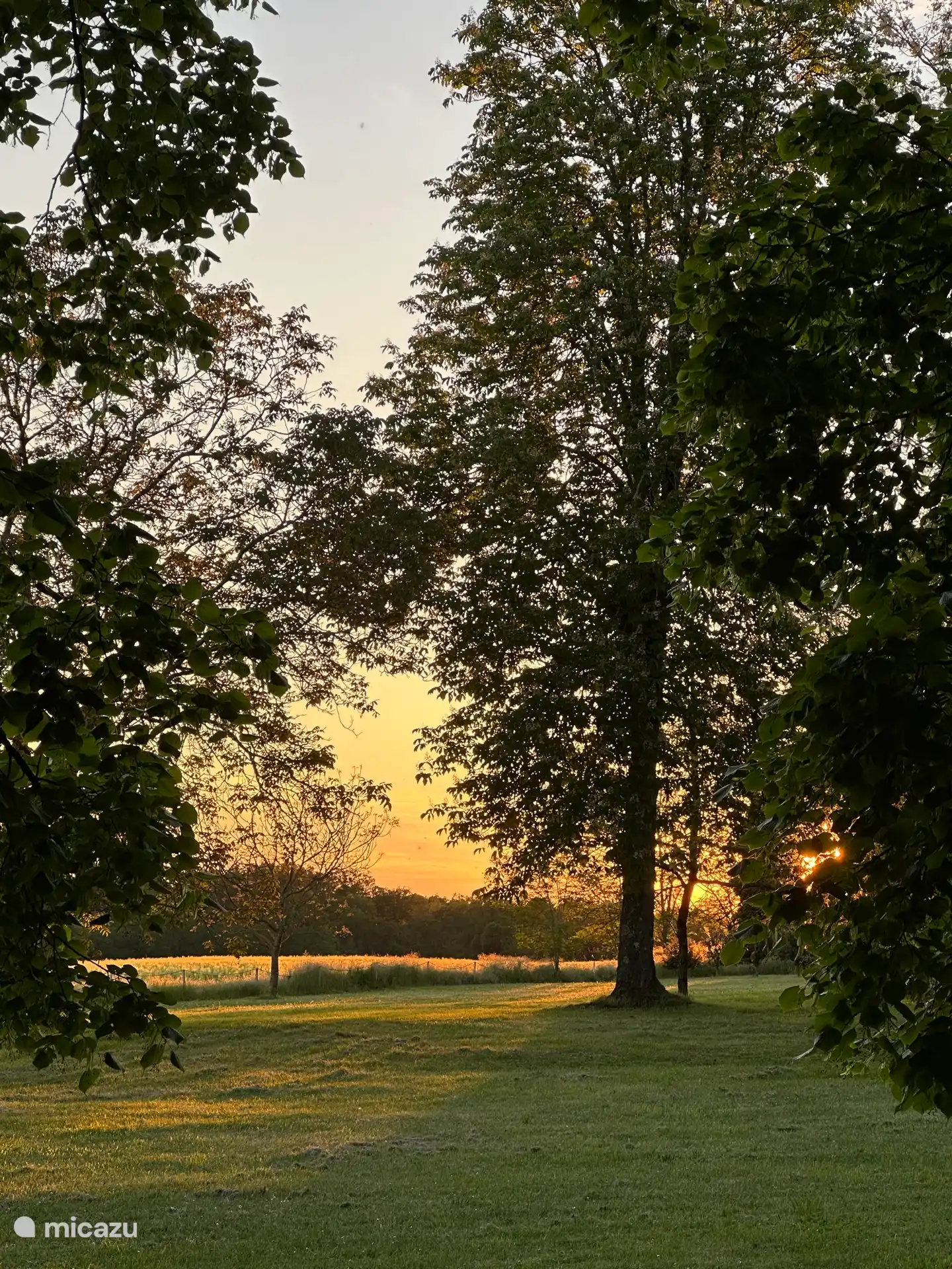Sun set - a magical time in the Dordogne 
