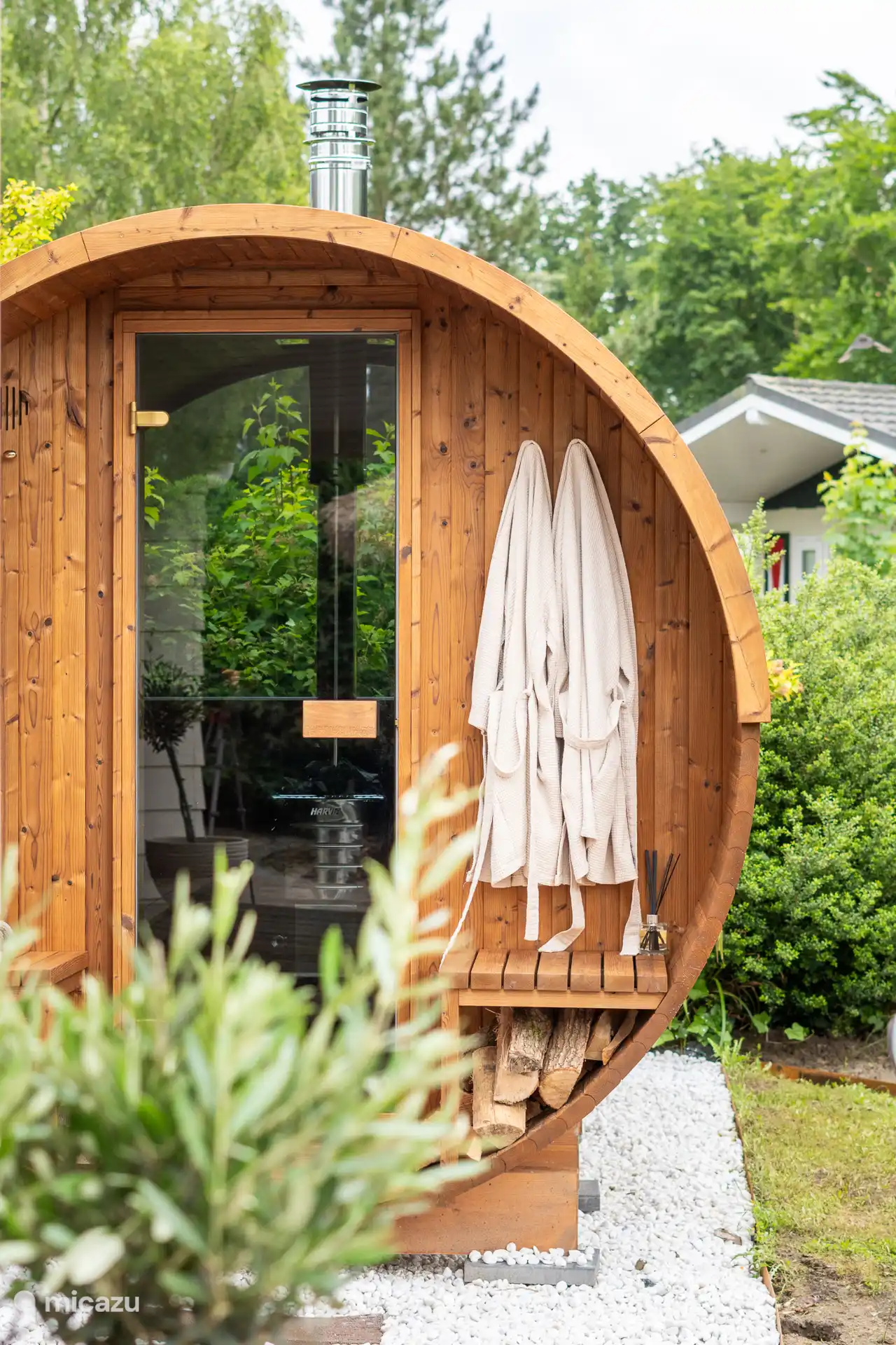 4P Wellness mit Whirlpool & Sauna in Niederlande, Gelderland, Voorthuizen - Chalet