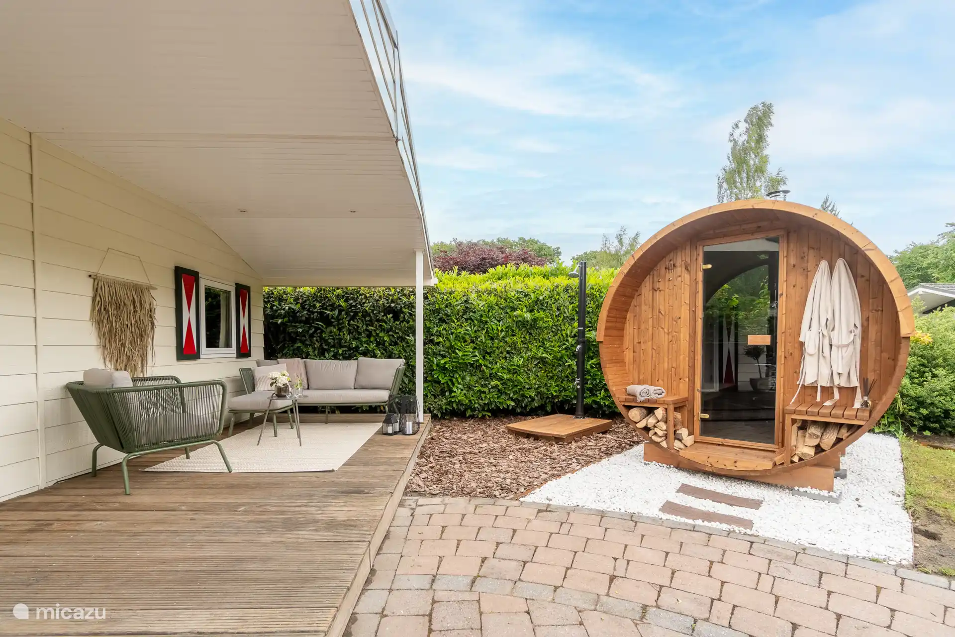 4P Wellness mit Whirlpool & Sauna in Niederlande, Gelderland, Voorthuizen - Chalet