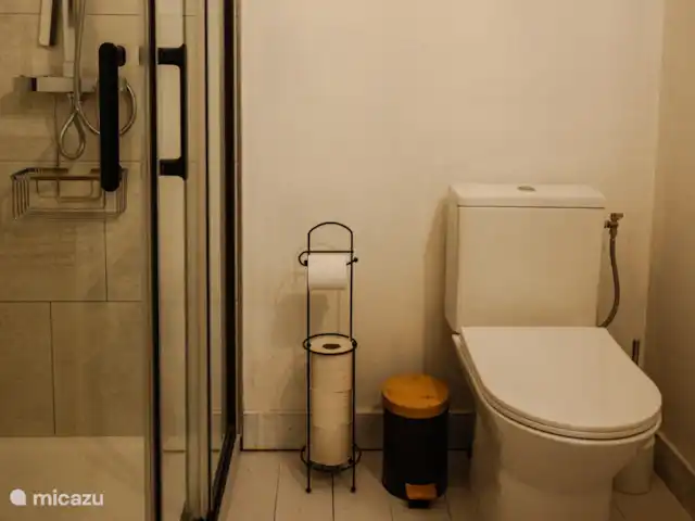 B&B BienViennue - Descartes 2-4p | France, Indre-et-Loire, Marcilly-sur-Vienne - chambres d'hôtes Chambre Descartes avec salle de bain attenante.