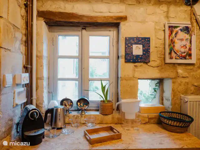 B&B BienViennue - Descartes 2-4p | France, Indre-et-Loire, Marcilly-sur-Vienne - chambres d'hôtes Chambre Balzac avec salle de bain attenante.