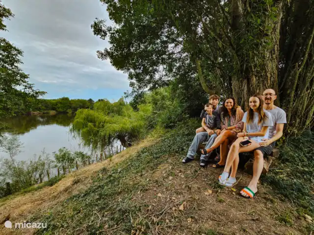B&B BienViennue - Descartes 2-4p | France, Indre-et-Loire, Marcilly-sur-Vienne - chambres d'hôtes Jardin en bord de Vienne