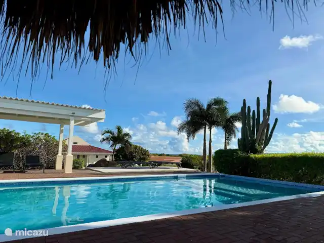 Casa Cees huren in Curaçao, Banda Ariba (oost), Santa Catharina - vakantiehuis Resort zwembad met zeezicht.