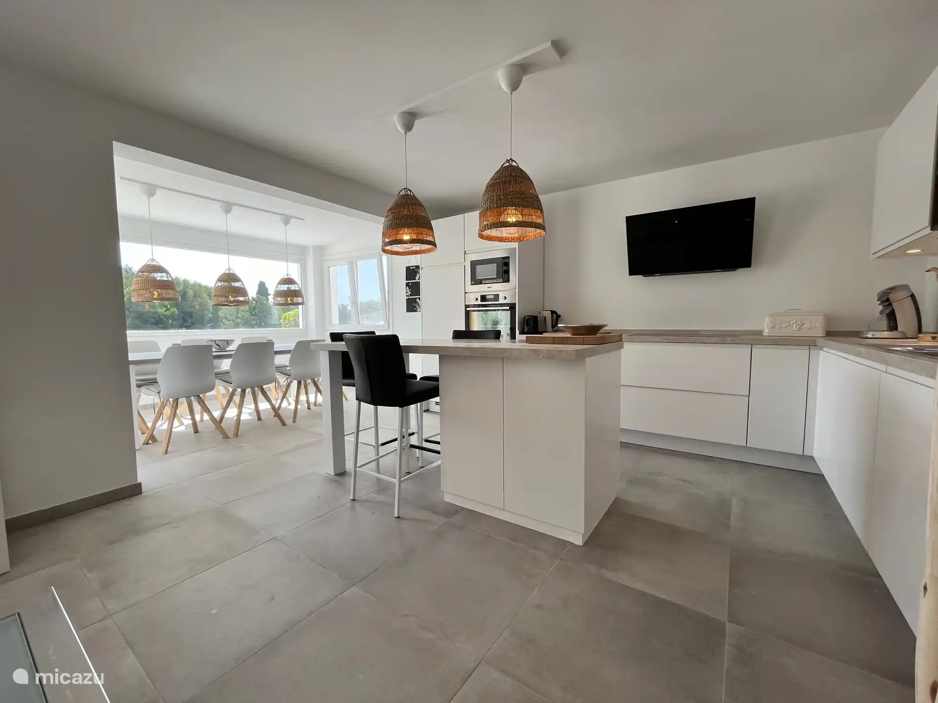 Kitchen and dining room