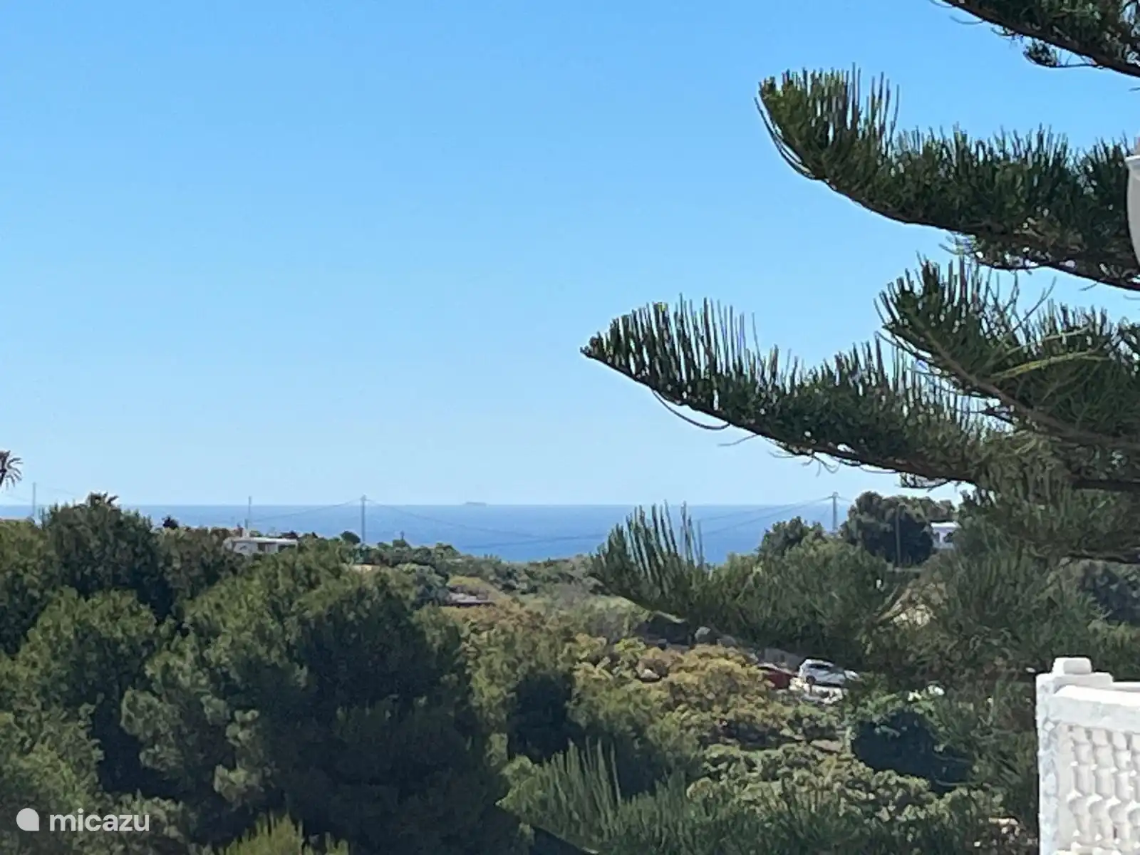 Sea view from the terrace bedroom 3