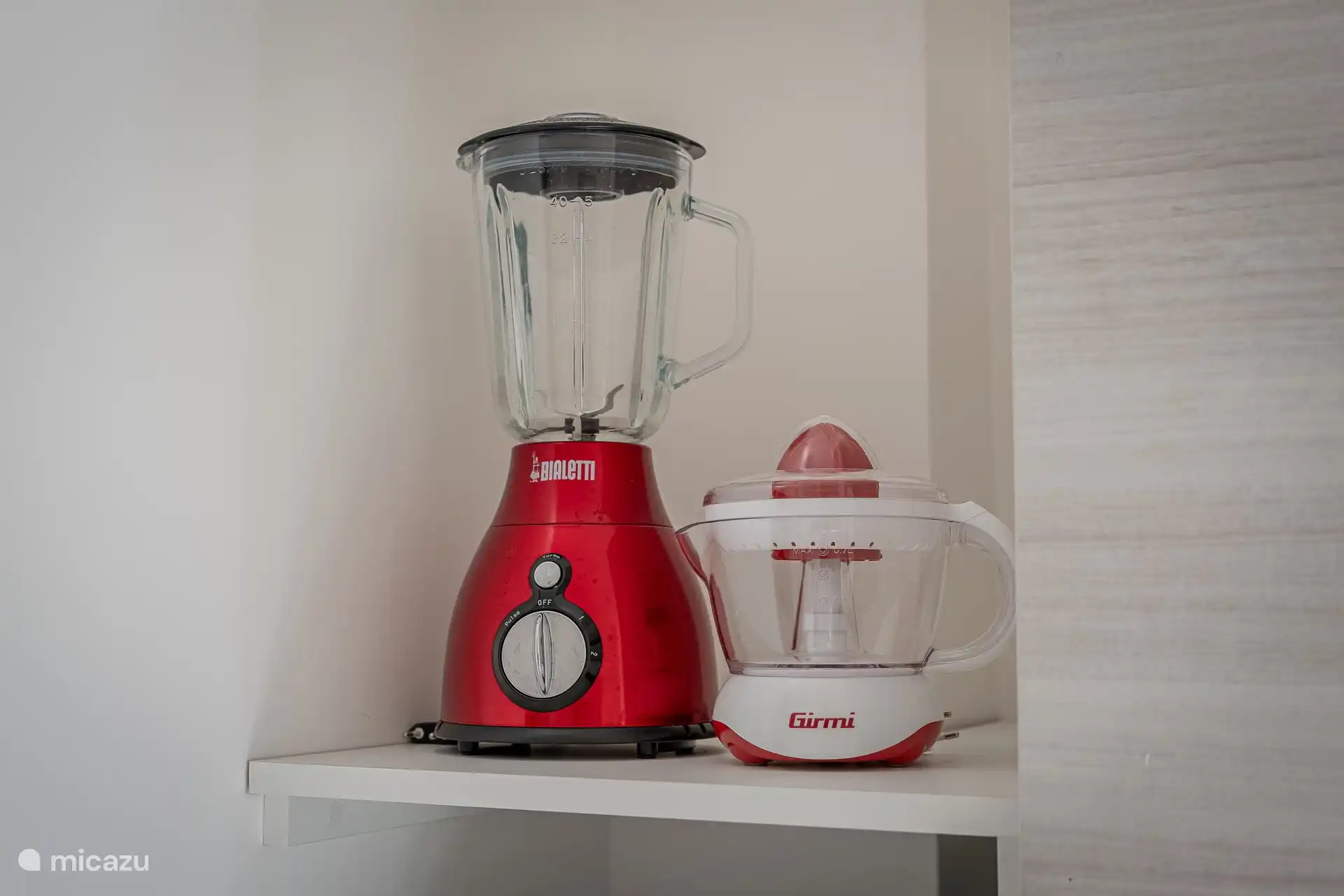 Détails, mixeur, presse-orange