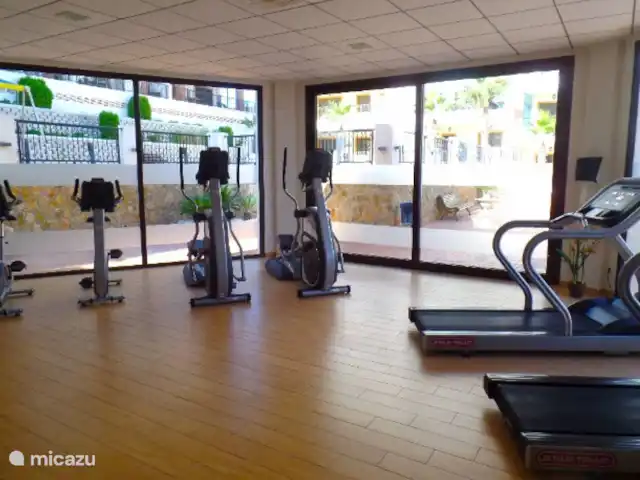 Location de Vacances Espagne, Costa Blanca, Guardamar del Segura, appartement - Appartement abordable Marjal Beach Bonne salle de sport, gratuite pour tous les résidents.