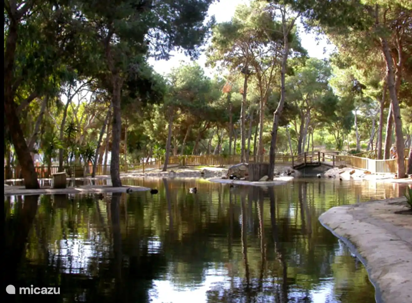 Mitten in Guardamar befindet sich der Reina Sofia Park.