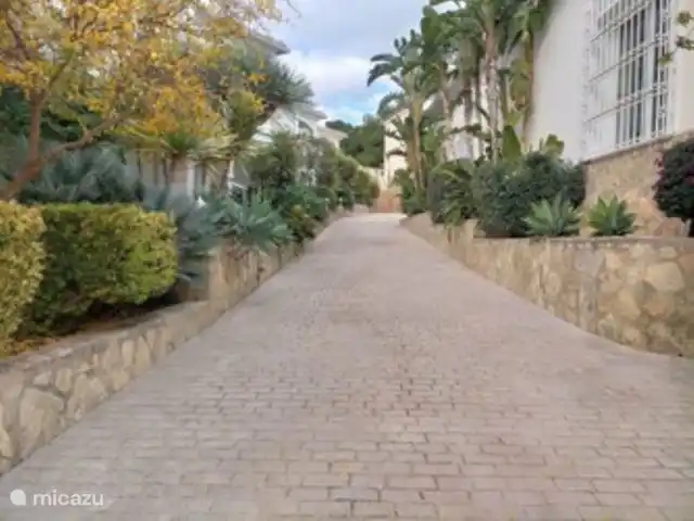Appartement penthouse vue mer | Espagne, Costa Blanca, Benissa - appartement Une « rue » sûre sur le complexe - pas de voitures autorisées !