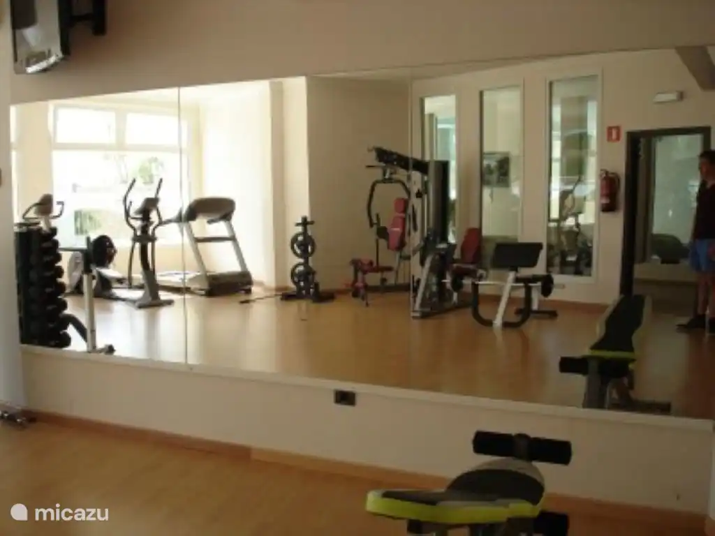 Gymnase dans le bâtiment du spa