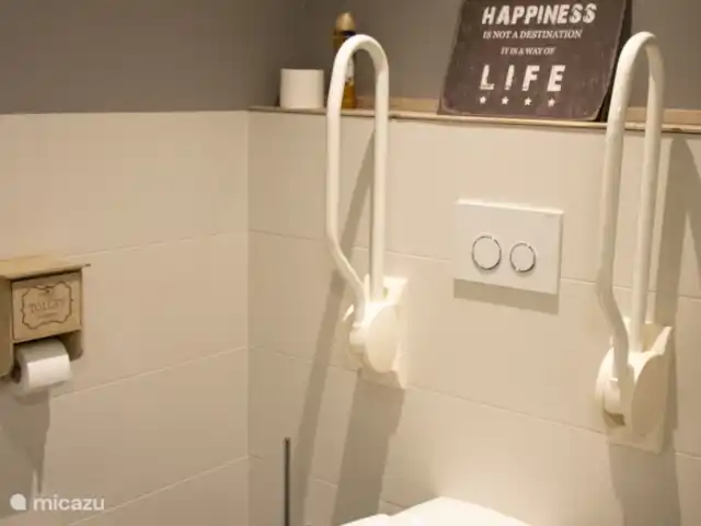 Le Peelrand | Pays-Bas, Limbourg, Evertsoord - maison de vacances Toilettes adaptées aux personnes handicapées dans la salle de bain