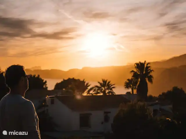 Deportes de montaña, España, Costa Blanca, Jávea, casa vacacional Villa Boho estilo ibicenco
