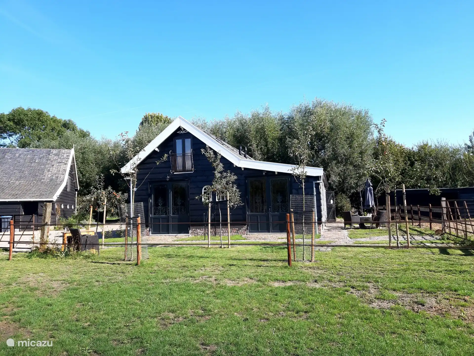 reihenhaus, Oudelande, Zeeland, Niederlande - Die Blüte
