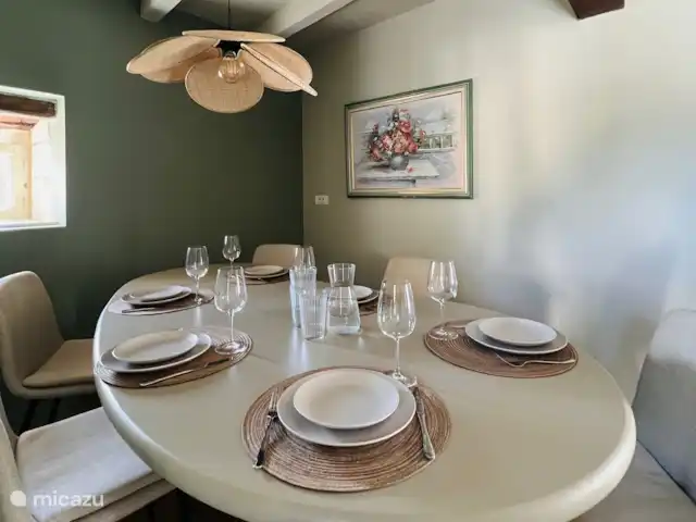 Maison Toile Moss | France, Dordogne, Cherval - maison de vacances Table pour 6 personnes