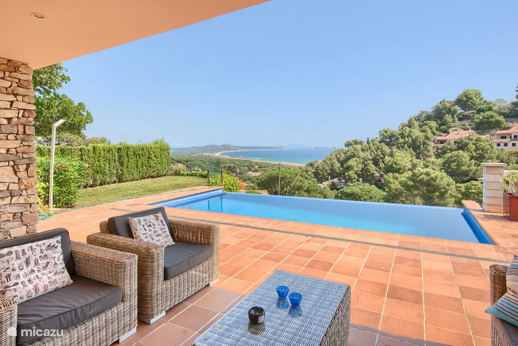 Villa Carmen - View and pool