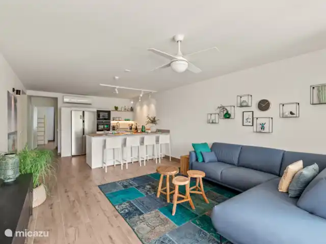 Location de Vacances Curaçao, Curaçao-Centre, Sint Michiel, appartement - Blue Bay / Appartement Triple Tree  salon et cuisine