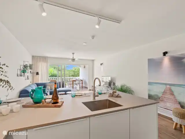 Location de Vacances Curaçao, Curaçao-Centre, Sint Michiel, appartement - Blue Bay / Appartement Triple Tree  Nouvelle cuisine (2024) avec toutes les commodités modernes
