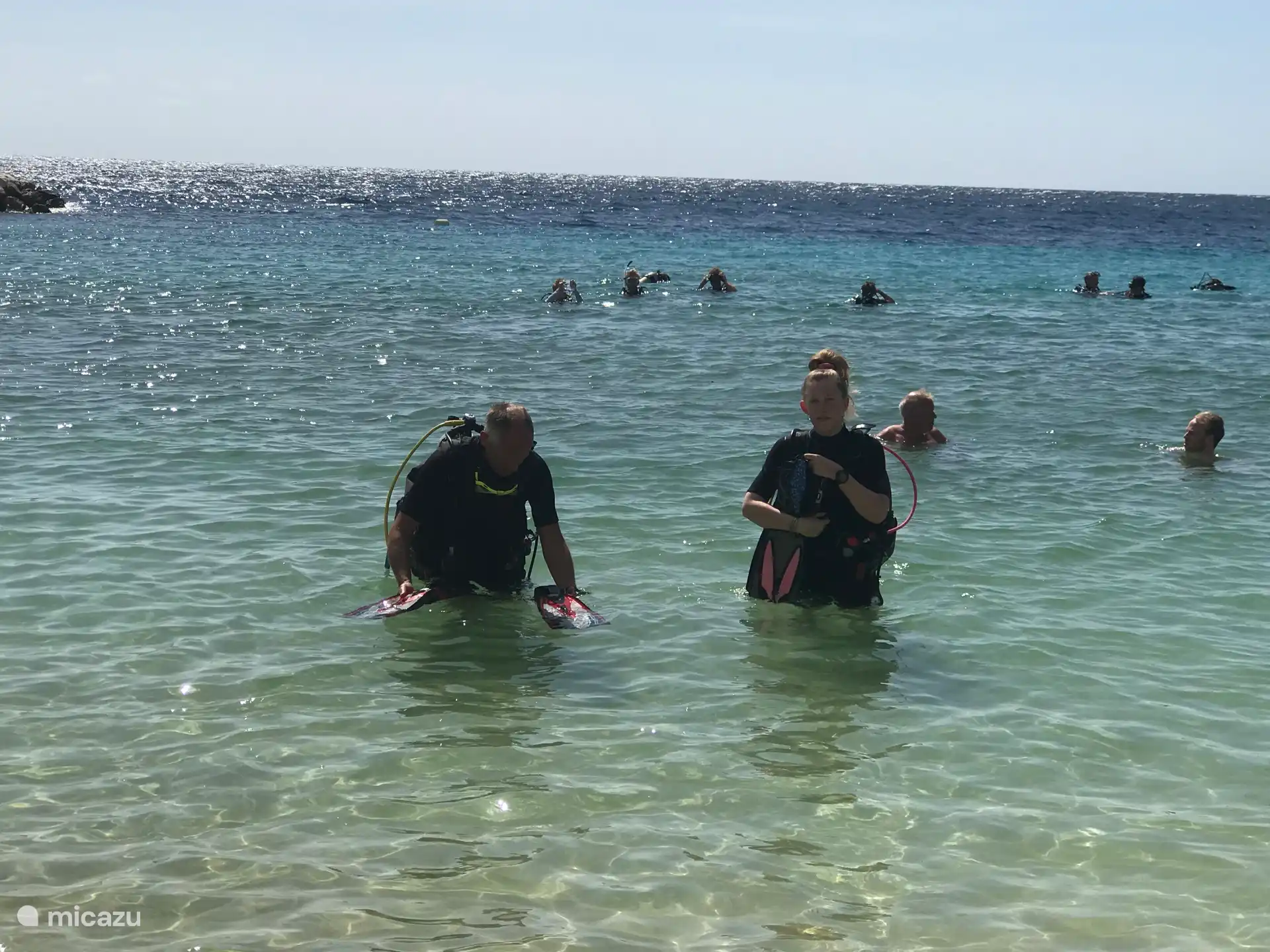 Schöner Ort zum Tauchen