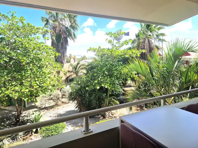 Seru Coral Resort Appartement 188 huren in Curaçao, Curacao-Midden, Koraal Partier - appartement uitzicht op tuin