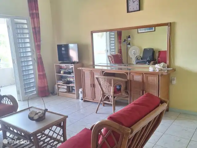 Seru Coral Resort Appartement 188 | Curaçao, Curaçao-Centre, Partisan du corail - appartement Salon