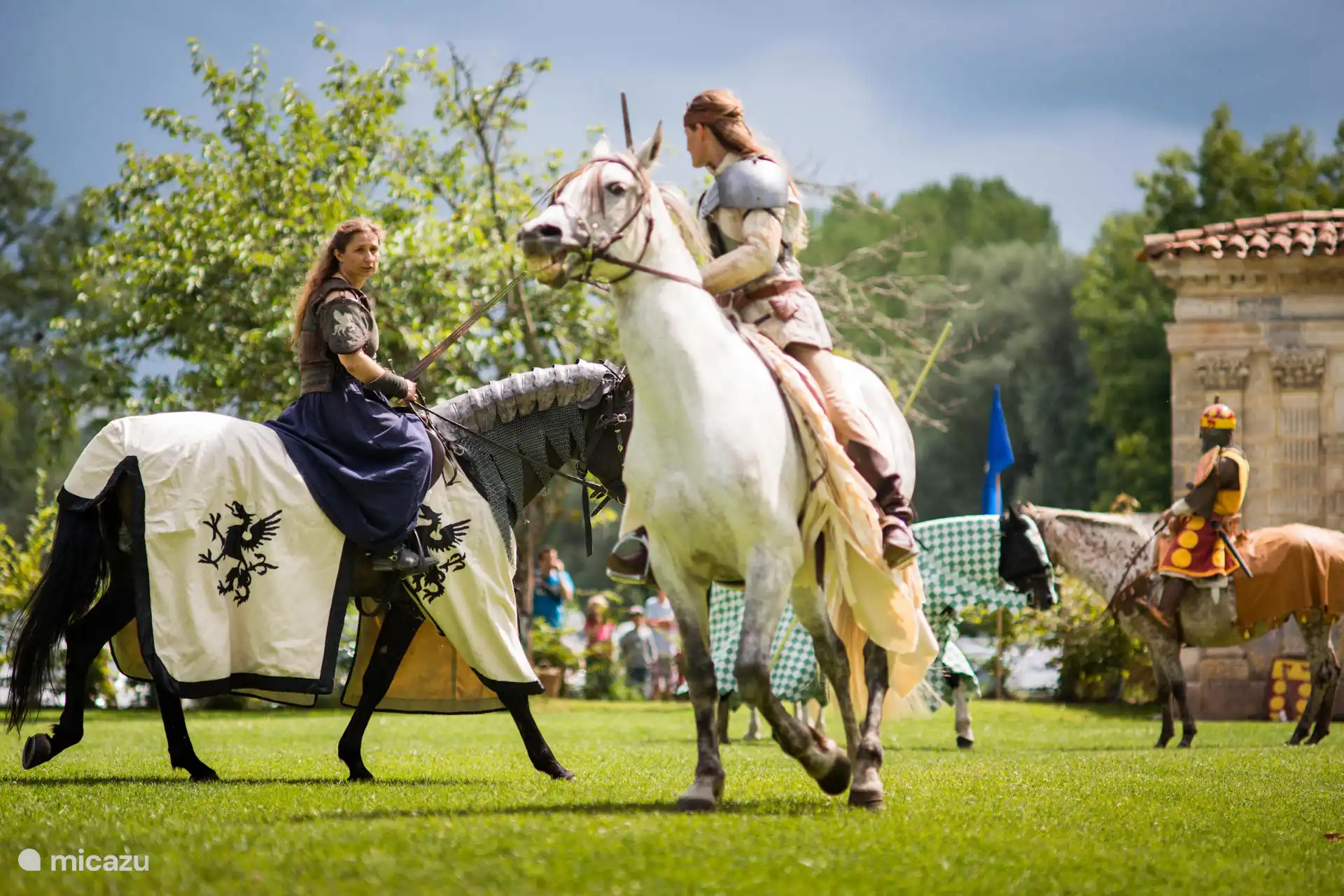Mittelalterfeste in den Gärten der Mönche